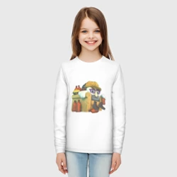 Детский лонгслив хлопок Профессор Гарибальди Chicken Gun - фото 2