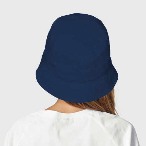 Женская панама хлопок Профессор Гарибальди Chicken Gun, цвет темно-синий - фото 4