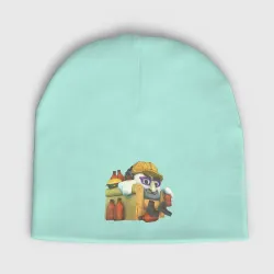 Женская шапка демисезонная Профессор Гарибальди Chicken Gun