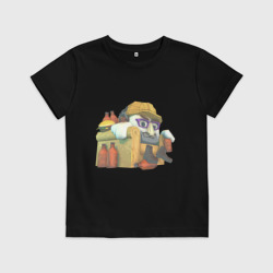 Детская футболка хлопок Профессор Гарибальди Chicken Gun