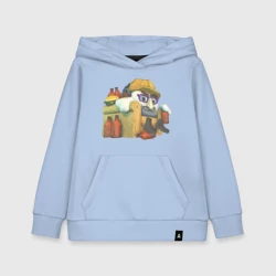 Детская толстовка хлопок Профессор Гарибальди Chicken Gun