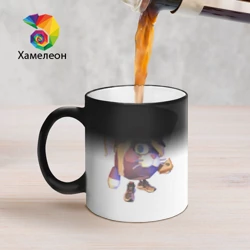 Кружка хамелеон Эволюция Котят Chicken Gun Мурка