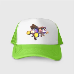 Кепка тракер с сеткой Эволюция Котят Chicken Gun Тёма и Мурка