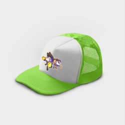 Кепка тракер с сеткой Эволюция Котят Chicken Gun Тёма и Мурка - фото 2