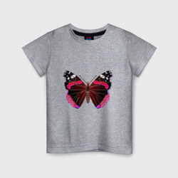 Детская футболка хлопок Бабочка адмирал