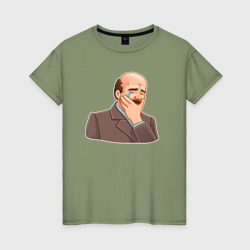 Ленин плачет – Женская футболка хлопок с принтом купить со скидкой в -20%