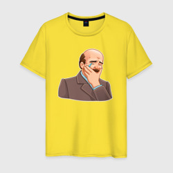 Мужская футболка хлопок Ленин плачет