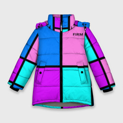 Зимняя куртка для девочек 3D Firm аля 80-е