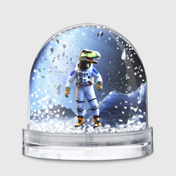 Игрушка Снежный шар Тираннозавр-космонавт