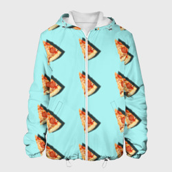 Мужская куртка 3D Кусок пиццы