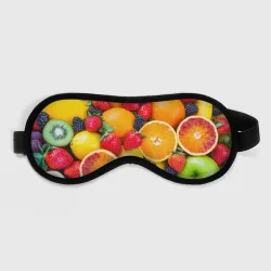 Маска для сна 3D Сочные фрукты