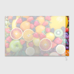 Флаг 3D Сочные фрукты - фото 2