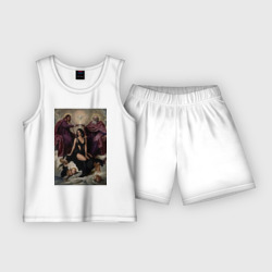 Детская пижама с шортами хлопок Feat Lana Del Rey