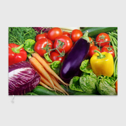 Флаг 3D Свежие овощи