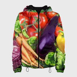 Женская куртка 3D Свежие овощи