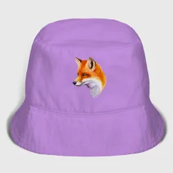 Женская панама хлопок Лиса смотрит