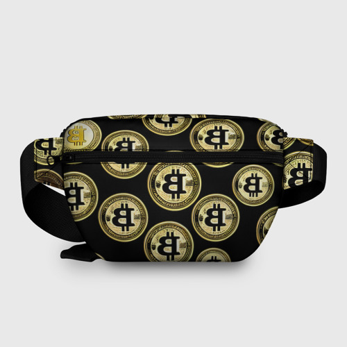 Поясная сумка 3D Монеты биткоина - фото 2
