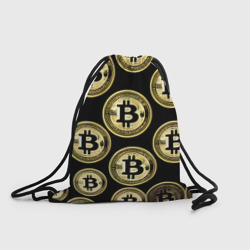 Рюкзак-мешок 3D Монеты биткоина