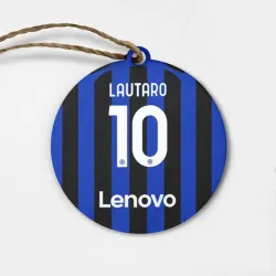 Деревянная игрушка круг Лаутаро Мартинес Интер форма 22-23 домашняя
