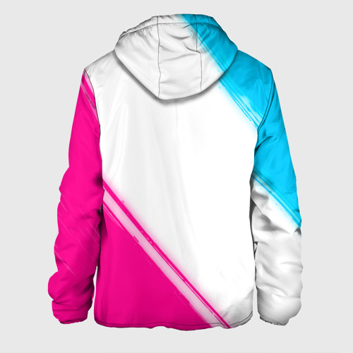 Мужская куртка 3D Akira neon gradient style: надпись, символ, цвет 3D печать - фото 2