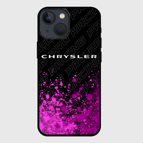 Чехол для iPhone 13 mini Chrysler pro racing: символ сверху