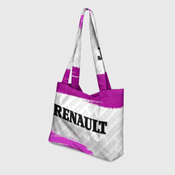 Пляжная сумка 3D Renault pro racing: надпись и символ - фото 2