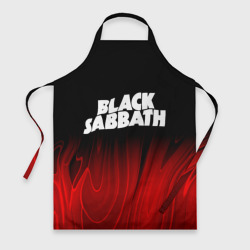 Фартук 3D Black Sabbath red plasma