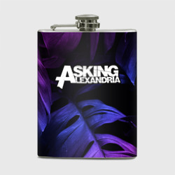 Фляга Asking Alexandria neon monstera