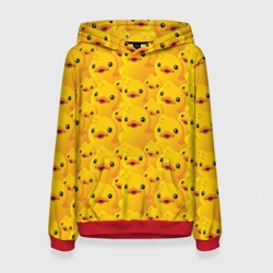 Женская толстовка 3D Желтая резиновая уточка для ванны