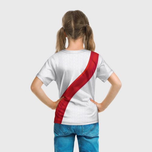 Детская футболка 3D Почетный свидетель, цвет 3D печать - фото 6