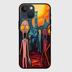 Чехол для iPhone 13 mini Зомби пришли за тобой
