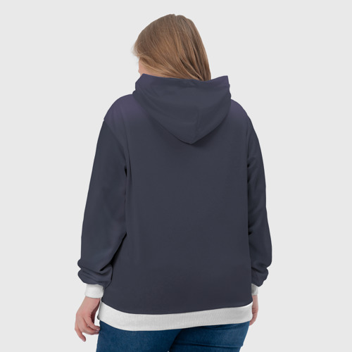 Женская толстовка 3D Деловой пиджак с рубашкой, цвет 3D печать - фото 7