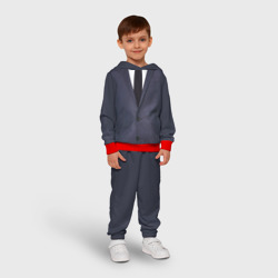 Детский костюм с толстовкой 3D Деловой пиджак с рубашкой - фото 2