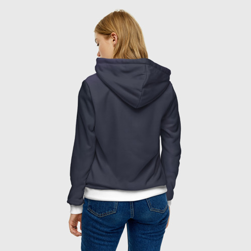 Женская толстовка 3D Деловой пиджак с рубашкой, цвет 3D печать - фото 4