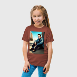 Детская футболка хлопок Элон Маск - фото 2