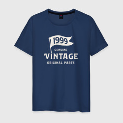 1999 подлинный винтаж - оригинальные детали – Мужская футболка хлопок с принтом купить со скидкой в -20%
