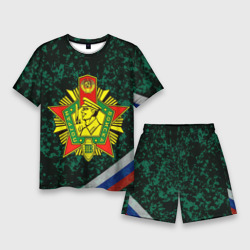 Мужской костюм с шортами 3D Пограничные войска РФ
