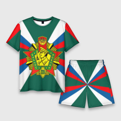 Мужской костюм с шортами 3D Пограничные войска России