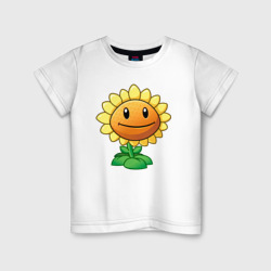 Подсолнух красивый – Детская футболка хлопок с принтом купить со скидкой в -20%