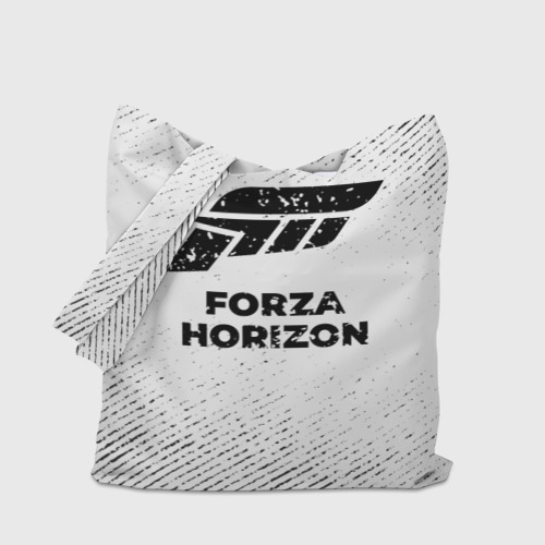 Шоппер 3D Forza Horizon с потертостями на светлом фоне - фото 4