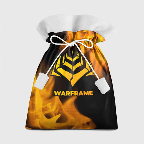 Подарочный 3D мешок Warframe - gold gradient