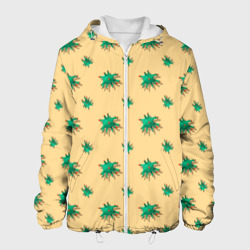 Мужская куртка 3D Зеленый коронавирус