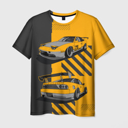 Мужская футболка 3D Nissan 180sx art