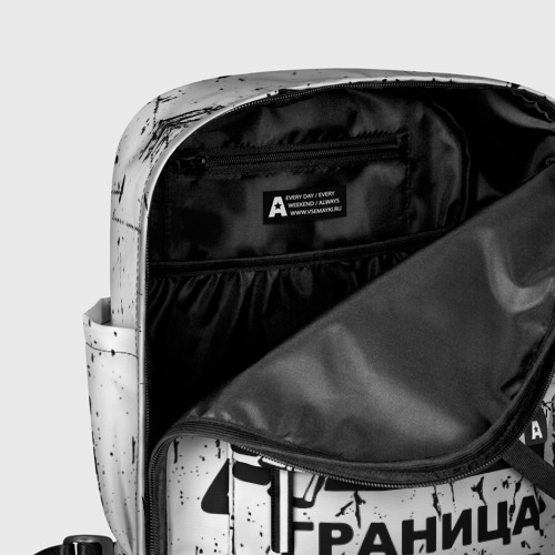 Женский рюкзак 3D с принтом Граница на замке - погранвойска, фото #5