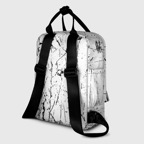 Женский рюкзак 3D с принтом Граница на замке - погранвойска, вид сзади #1