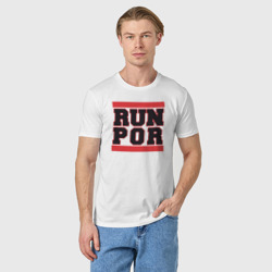 Мужская футболка хлопок Run Portland Trail Blazers - фото 2