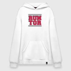 Худи SuperOversize хлопок Run Toronto Raptors