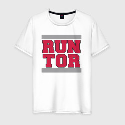 Мужская футболка хлопок Run Toronto Raptors