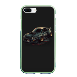 Чехол для iPhone 7Plus/8 Plus матовый Nissan Skyline 2000 gtr