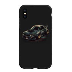 Чехол для iPhone XS Max матовый Nissan Skyline 2000 gtr